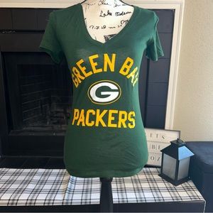 🪩5 for $25🪩Green Bay Packers Victoria Secret PINK NFL Line Tee